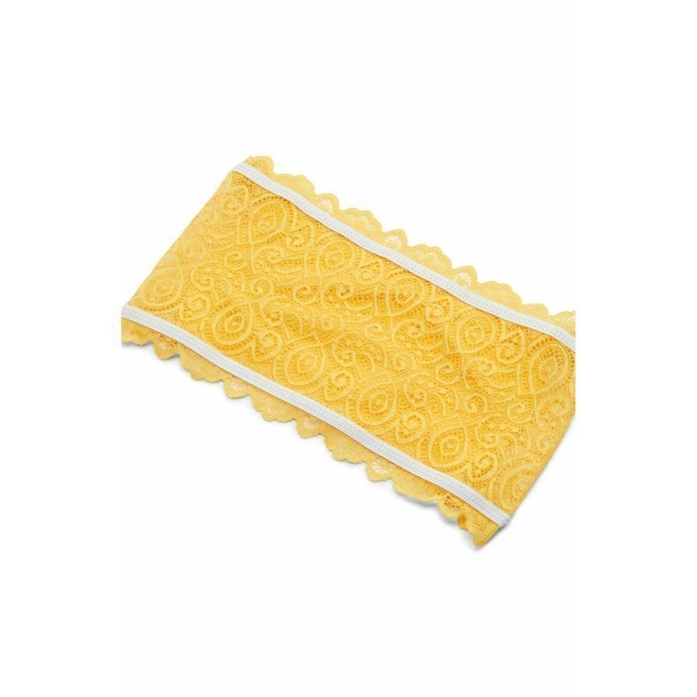 Free People Daffodil Reversible Bandeau Bra 32/34‎